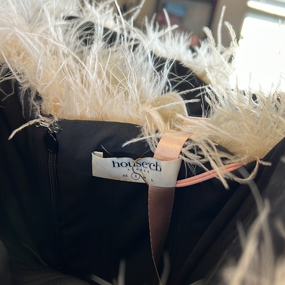 House Of CB 'Sarai' Black Thigh Split Maxi Dress NWOT - Picture 8 of 11